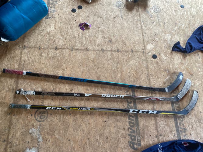 Used Hockey Stick Bundle All Right Hand