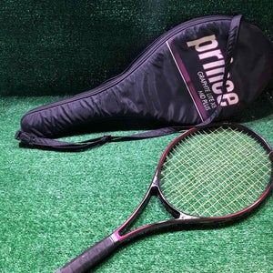 Prince Graphite Lite Xb Tennis Racket, 27", 4 1/2" w/Cover
