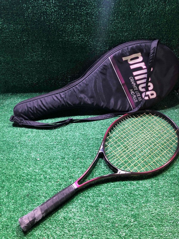Prince Graphite Lite Xb Tennis Racket, 27", 4 1/2" w/Cover