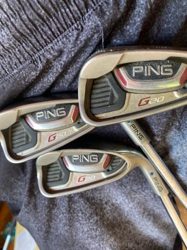 Used Right Handed  G20 Iron Set