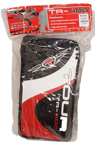 Kids Roller Hockey YOUTH Tour Goalie TR-400 Goal Blocker - with packaging