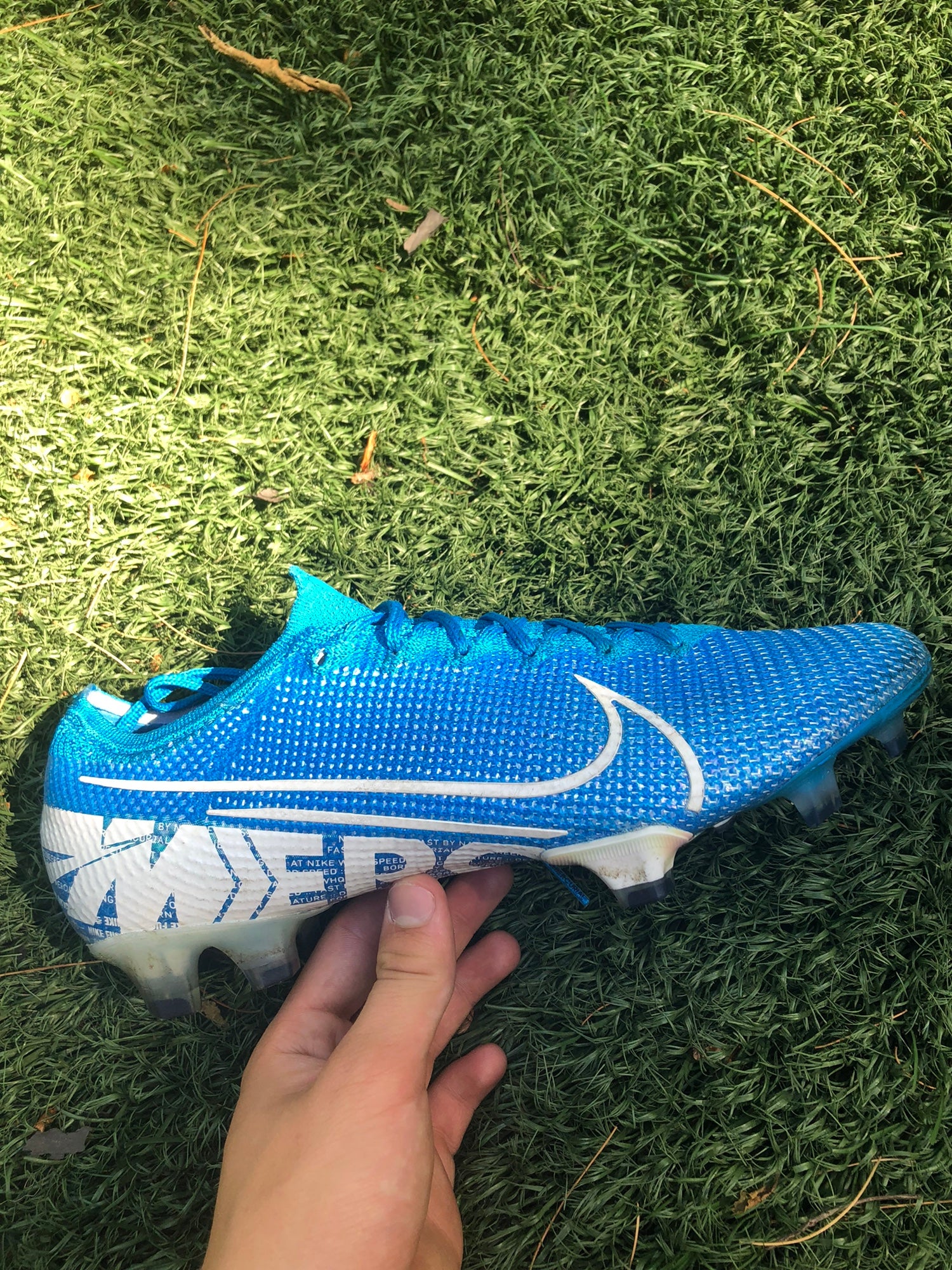 nike mercurial vapor 13 elite size 9.5