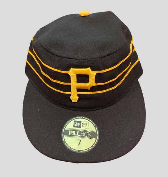 VINTAGE 70's PITTSBURGH PIRATES BASEBALL CAP MLB HAT PILLBOX