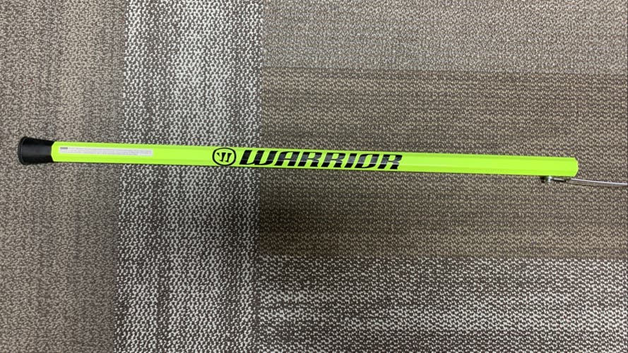 Warrior Kryptolyte Men's Attack Shaft 30"- Neon Yellow - Brand New!!