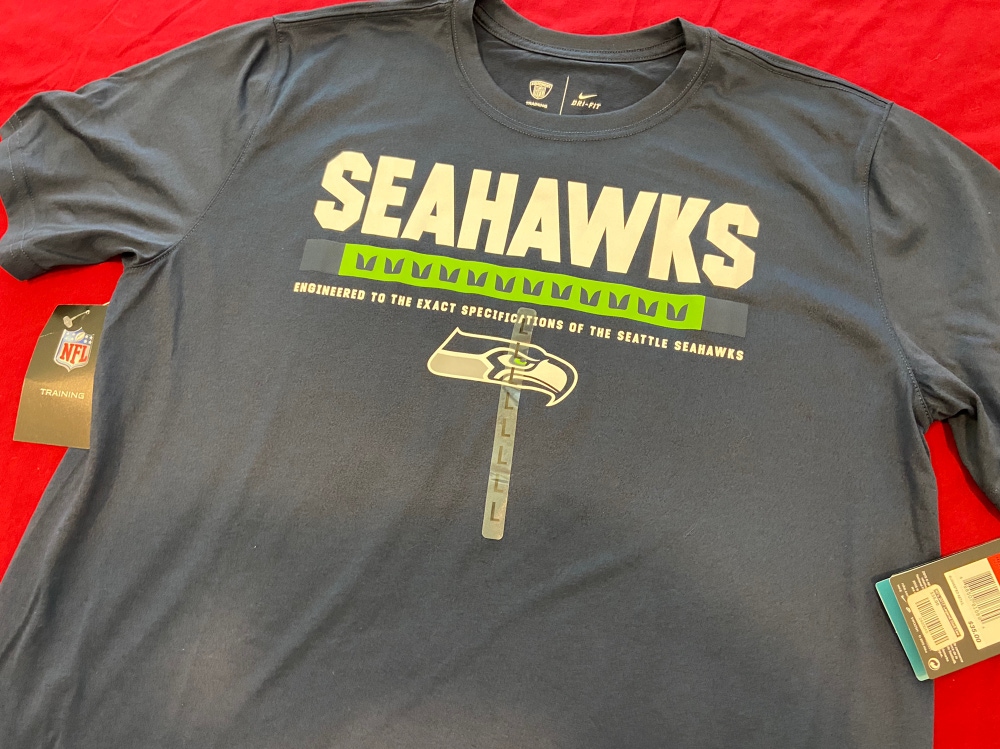 NFL Seattle Seahawks Nike On-Field Training T-Shirt Size Large *** NEW NWT