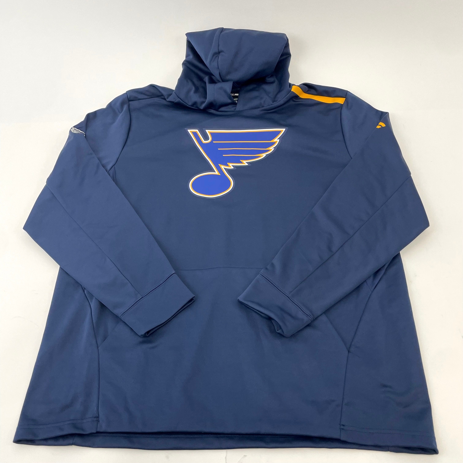 ( Player Issued ) - Navy Blue Fanatics Pro Team Issued Sweatshirt St. Louis Blues