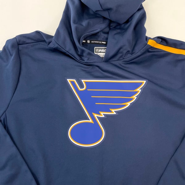 Hooded sweatshirt with Saint Louis blues logo