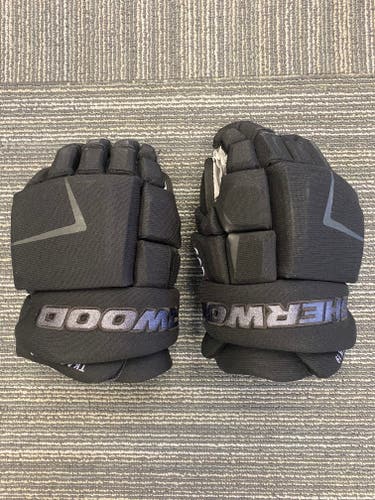 Tkachuk 14” Sherwood  Code V Gloves 14" Pro Stock