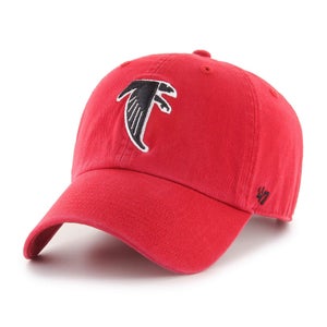Atlanta Falcons '47 Brand NFL Clean Up Adjustable Strapback Hat Dad Cap Legacy