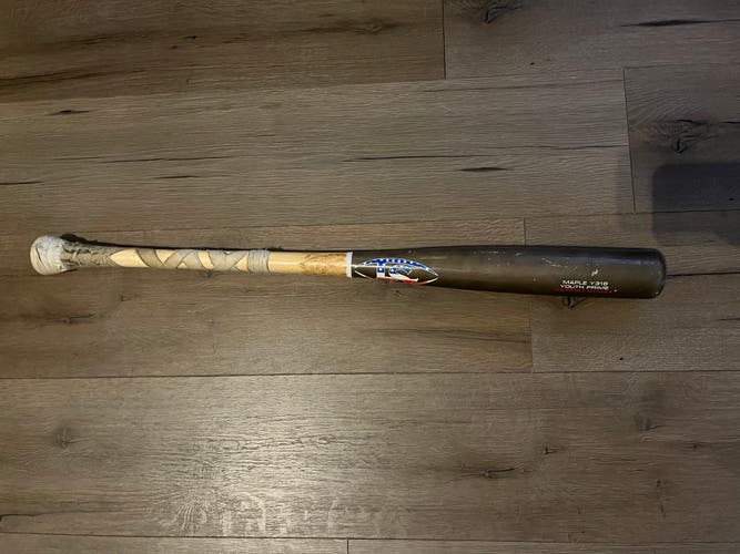 Used Wooden Training 2021 Youth Louisville Slugger Wood MLB Prime Maple Bat (-8) 22 oz 30"
