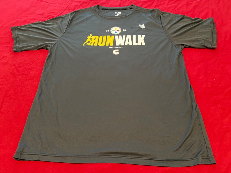 NFL Pittsburgh Steelers 2020 Run / Walk Team Issued Event T-Shirt