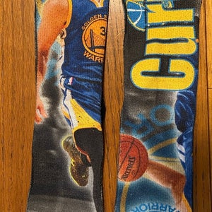 Steph Curry Golden State Warriors NBA socks, youth  XL/large