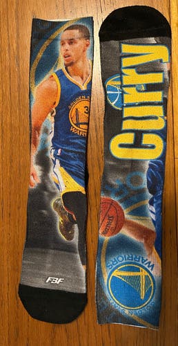 Steph Curry Golden State Warriors NBA socks, youth  XL/large