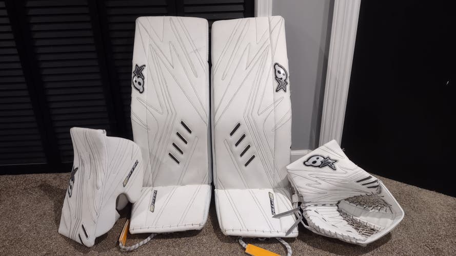 Used 34" Brian's Regular Optik 2 Goalie Full Set