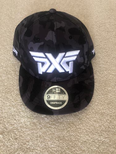 Black Camo New Era PXG Golf Hat