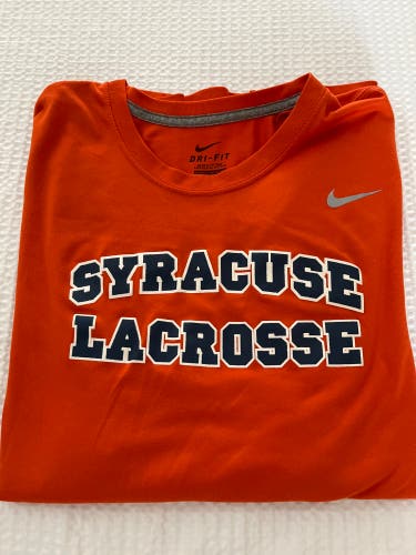Nike Syracuse Lacrosse Shooting Shirt And Maryland Shorts Bundle