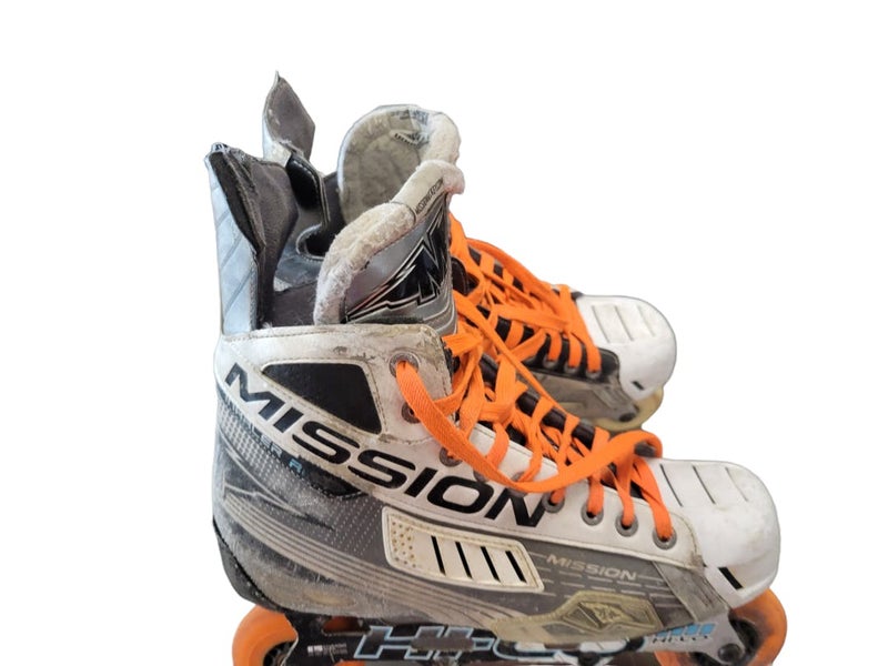 Used Mission Inhaler Ac4 Senior 10 Roller Hockey Skates | SidelineSwap