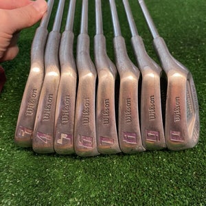Wilson Jumbo Prostaff Irons set 3-PW Standard Regular Steel shafts