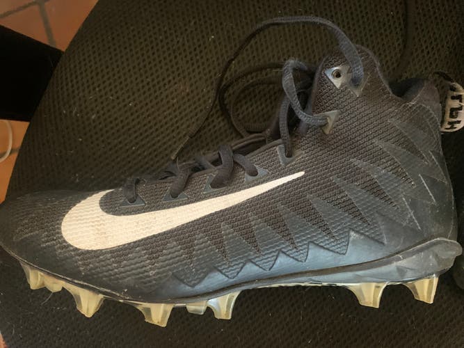 EUC Mens Nike Alpha Menace Lacrosse Cleats - Mid - Size 8 1/2