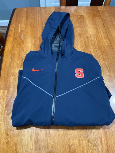 Blue New Large Nike Jacket
