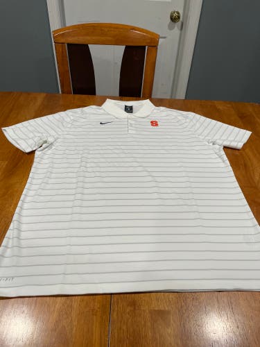 White New XL Nike Shirt