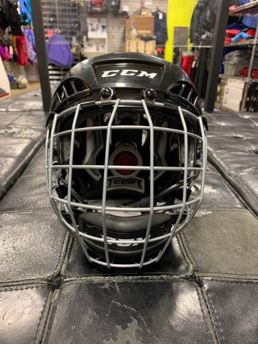 New Medium CCM  FL80 Helmet Combo