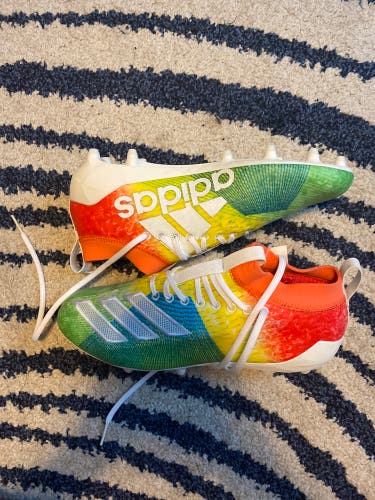 Adizero 8.0 Adidas Cleat Size 9.5