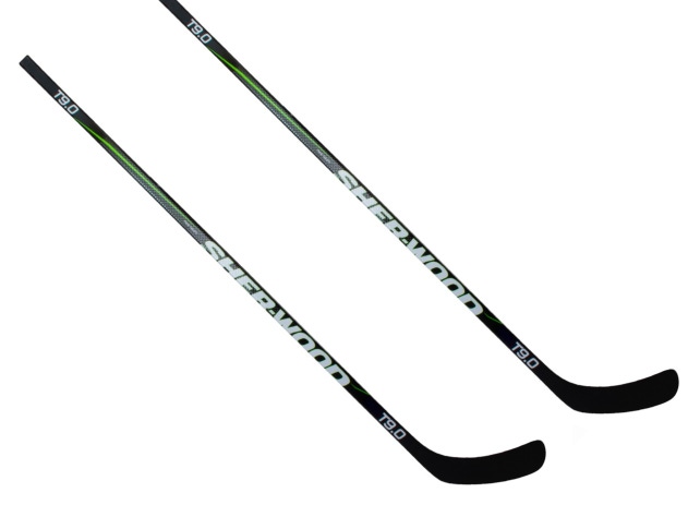 New Junior 2-Pack Sher-Wood Composite Left Hand T9.0 Hockey Stick PP26