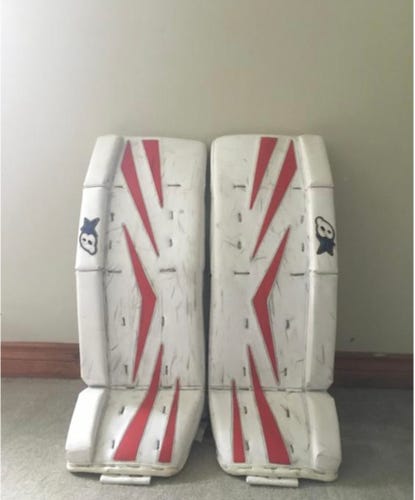Used 34" Brian's Goalie Leg Pads Pro Stock