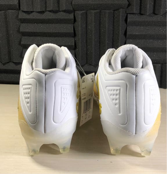Adidas Freak 20 Football Cleats White Gold Low FY2202 Men display picture 1