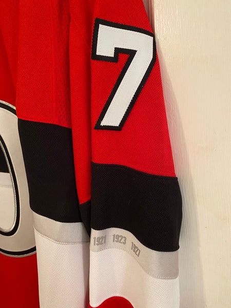 Brady Tkachuk Ottawa Senators NHL 100 Classic Patch Jersey Adidas