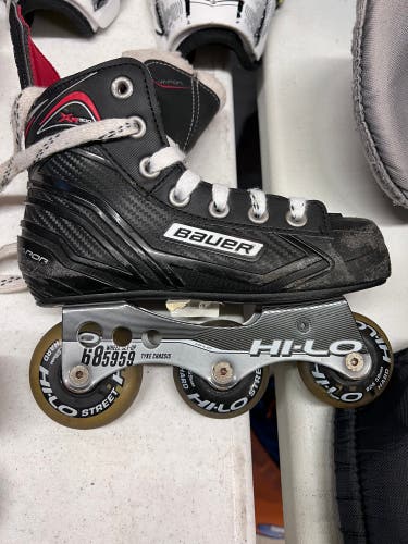 Used Bauer Regular Width Size 13 Inline Skates