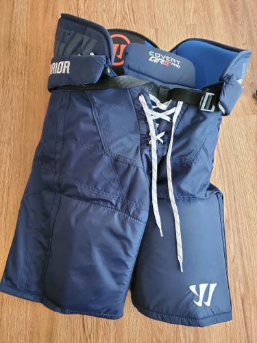 Senior Used Large Navy Blue Warrior Covert QRE Pro Hockey Pants