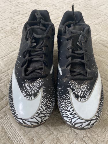 Black Men's Molded Cleats Low Cut vapor