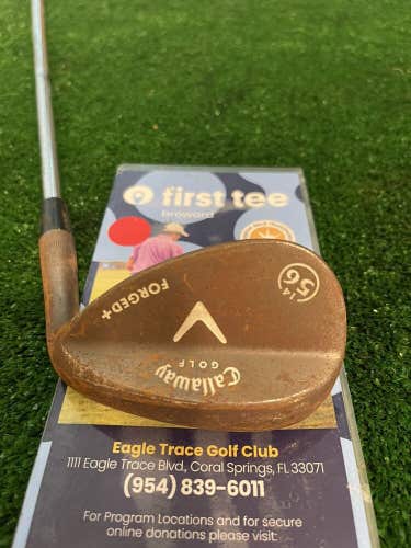 Callaway Forged+ 56* Sand Wedge SW Steel Shaft Tour Issue