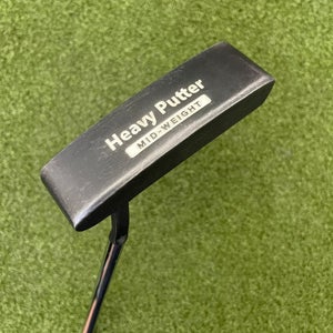 Boccieri Golf Heavy K4 Putter Mid-Weight, RH,35” Stock Steel Shaft & Grip-Great!