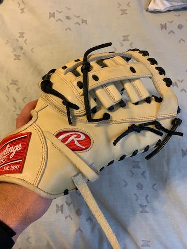 Used Rawlings Right Hand Throw First Base Pro Preferred Baseball Glove 13"