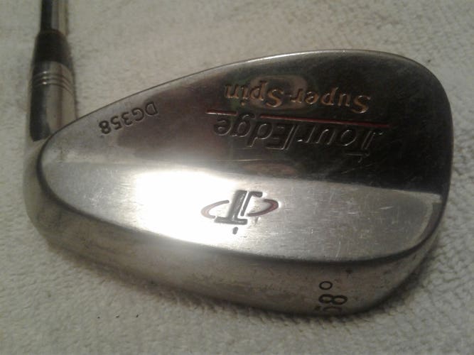 Used Tour Edge Super Spin 58* Steel Shaft Wedge