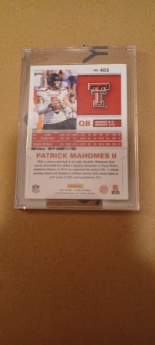 *Mint* Rookie Patrick Mahomes
