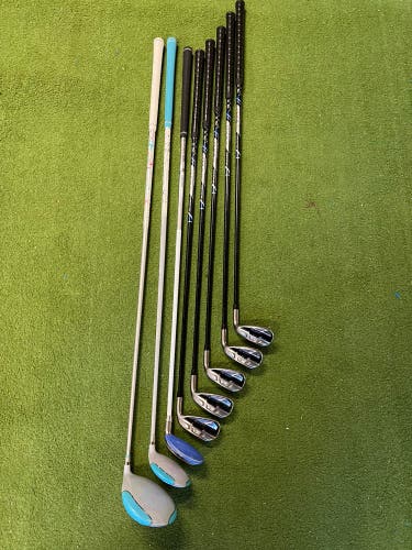 Used Right Handed Ladies/Sr Flex 8 Pieces Clubs (Full Set)