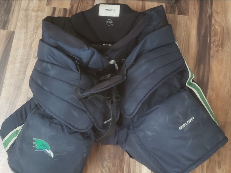 Senior Used Medium Bauer custom Hockey Goalie Pants Pro Stock