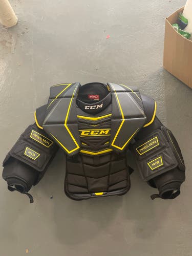 Used Small CCM  Premier R1.9 Goalie Chest Protector