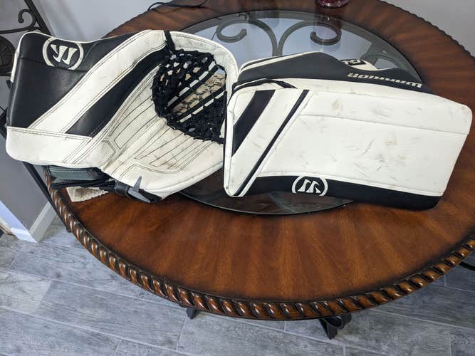 Used Warrior Regular Ritual G4 Glove and GT Blocker