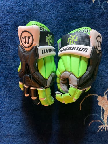 New York Lizards Warrior Lacrosse Gloves 13"