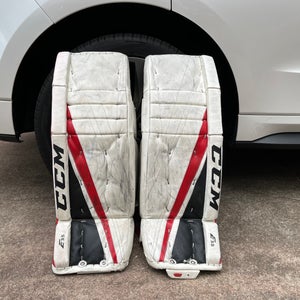 Used 30" Regular CCM Extreme Flex E3.5 Goalie Full Set With Glove and Blocker
