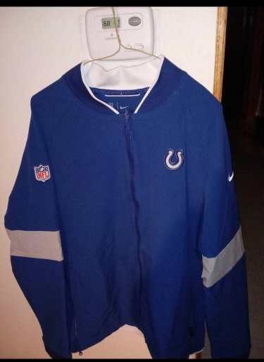 Indianapolis Colts Nike men’s NFL FZ jacket L