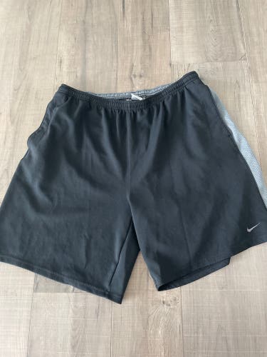 Black/Gray Nike Sphere Dry Shorts XXL