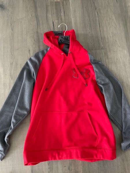 Red Under Armor Sweatshirt XXL
