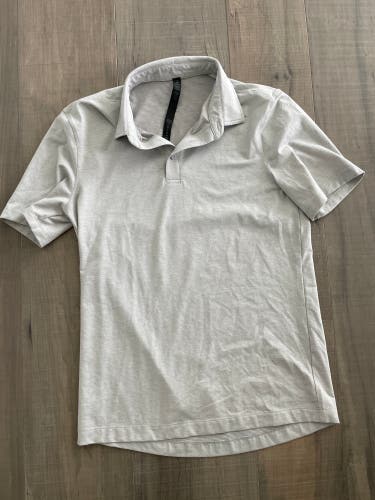 Gray Lululemon Polo Shirt S