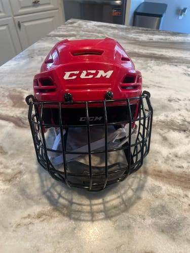 Used Small CCM Tacks 310 Helmet
